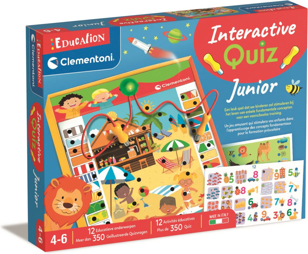 Interactive Quiz Junior | Target age 4-6 | NL+F (Spinotti)